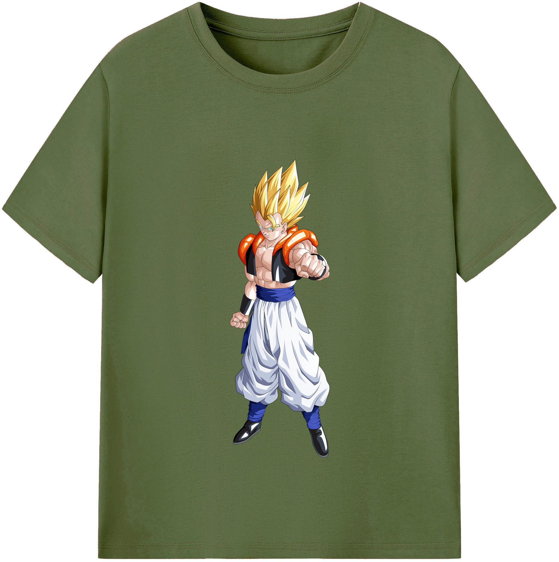 （画像用） ドラゴンボール ベジータ四世（Bejīta Yonsei）DRAGON BALL Vegeta IV 綿100％半袖Tシャツ（フロントプリント）